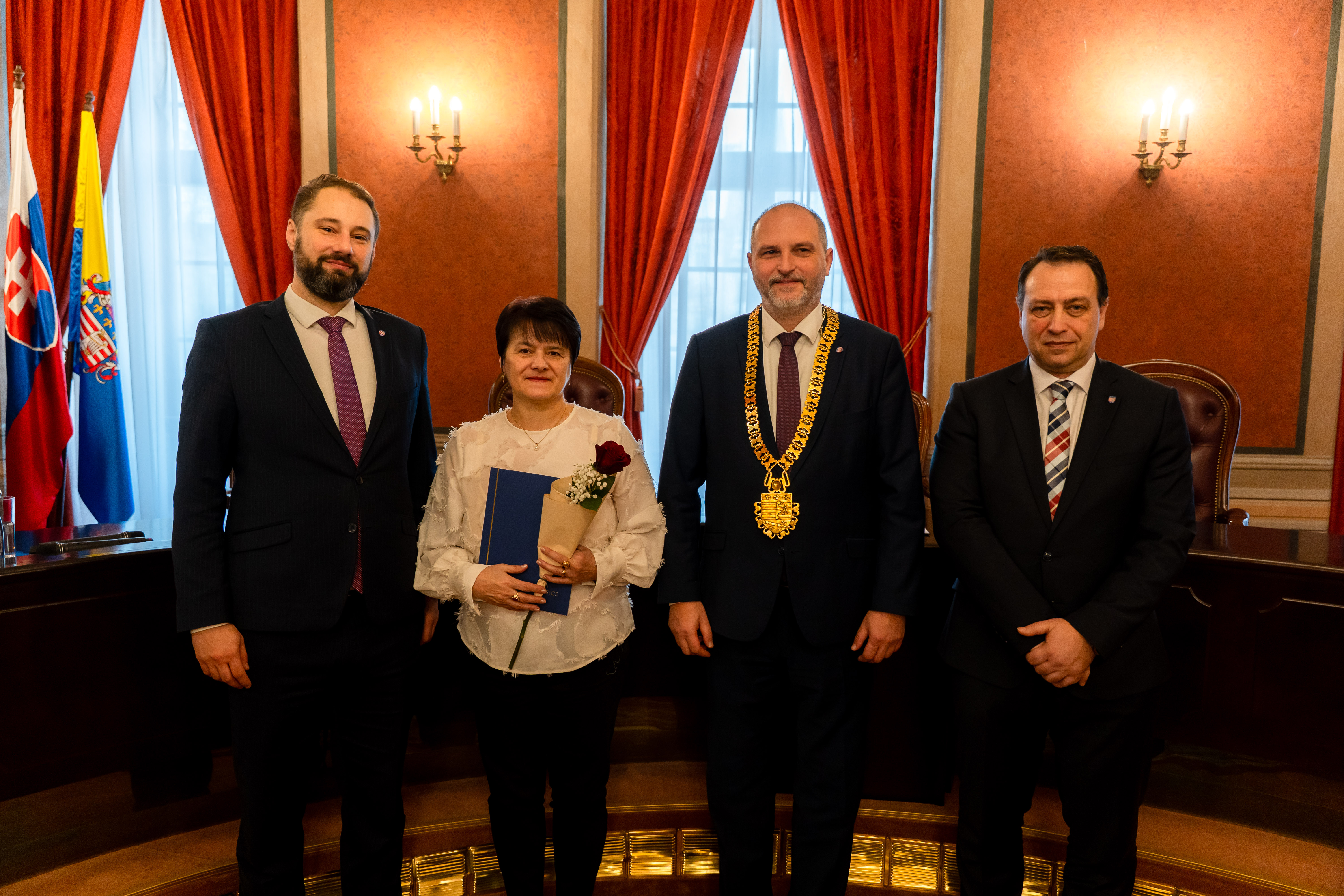 Novorocne prijatie jubilantov Magistratu mesta Kosice-73